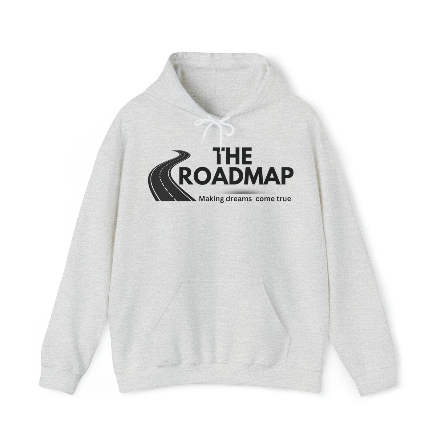 The RoadMap - Unisex Heavy Blend™ Hooded Sweatshirt (MAKING DREAMS COME TRUE) Black Design