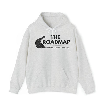 The RoadMap - Unisex Heavy Blend™ Hooded Sweatshirt (MAKING DREAMS COME TRUE) Black Design