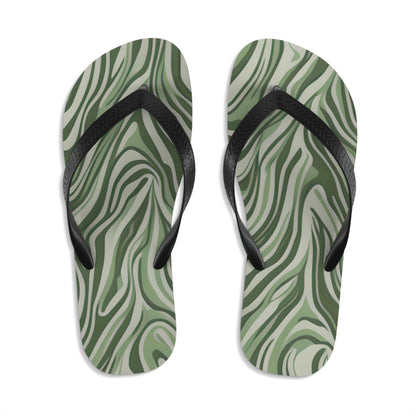 Unisex Flipflops Camo Swirl