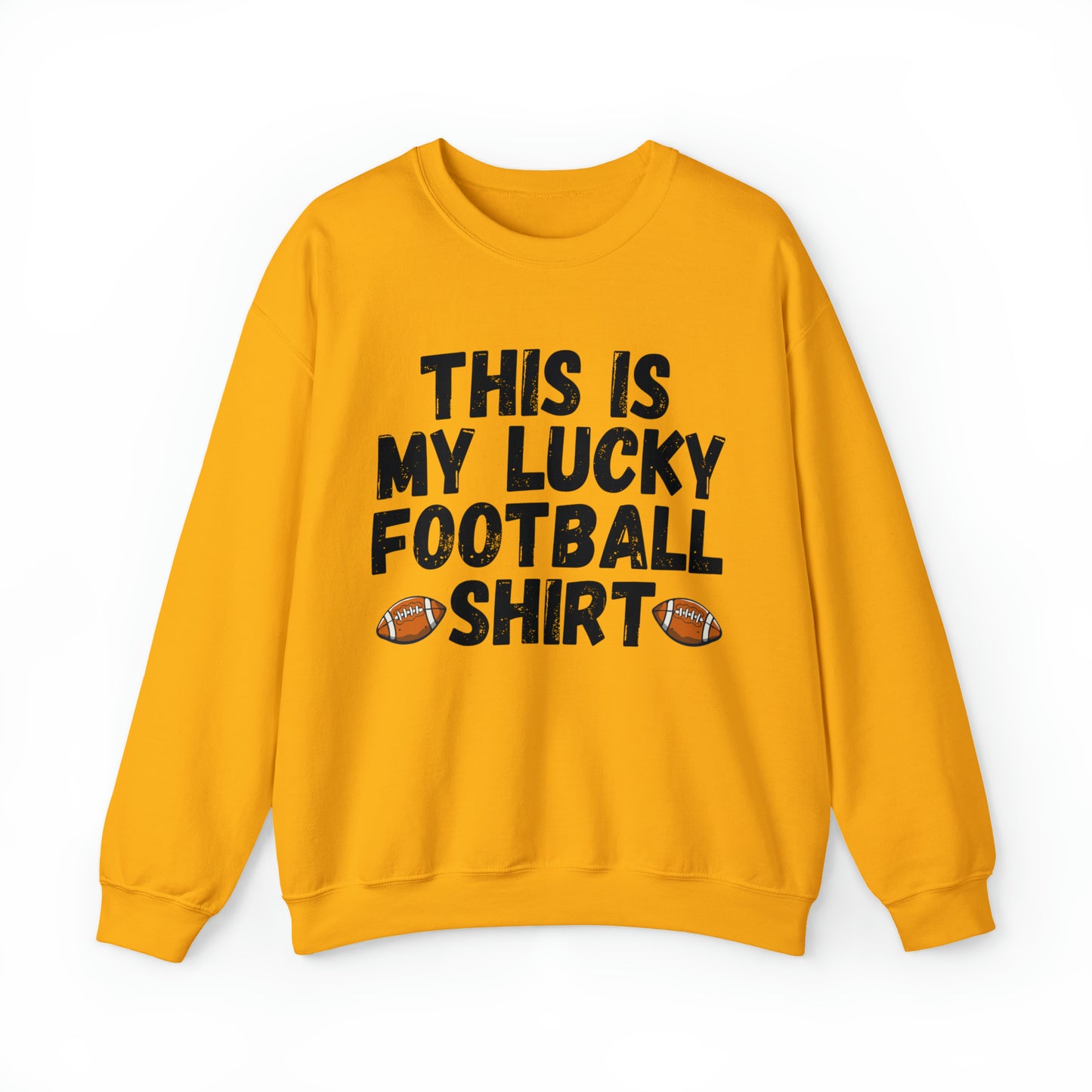 My Lucky Football Shirt Football Game Day Sweatshirt For Football Fan Outfit