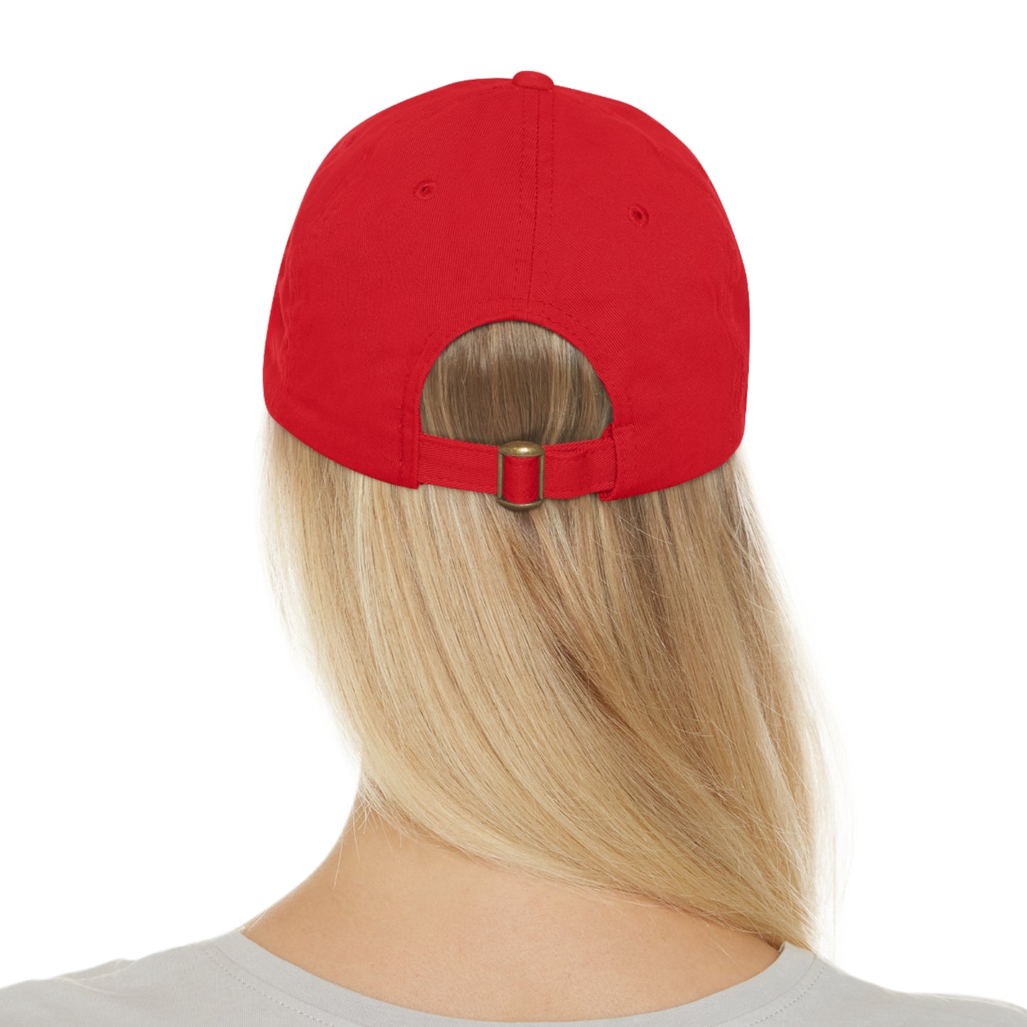 Dadpreneur - Dad Hat with Leather Patch (DADPRENEUR COACH LOGO) Round