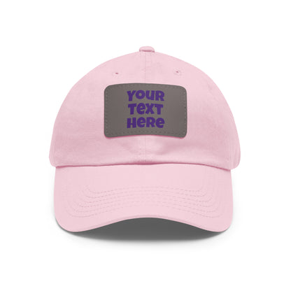 Personalized Dad Hat Custom Low-Profile Dad Hat 24 Color Variations