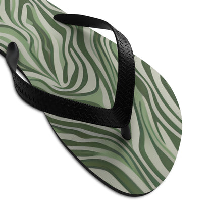 Unisex Flipflops Camo Swirl