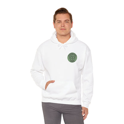 Dadpreneur - Unisex Heavy Blend™ Hooded Sweatshirt (DADPRENEUR COACH LOGO)