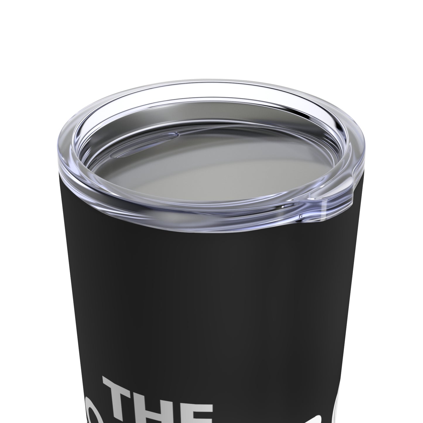 The RoadMap - Tumbler 20oz (MAKING DREAMS COME TRUE) Black w/White Design