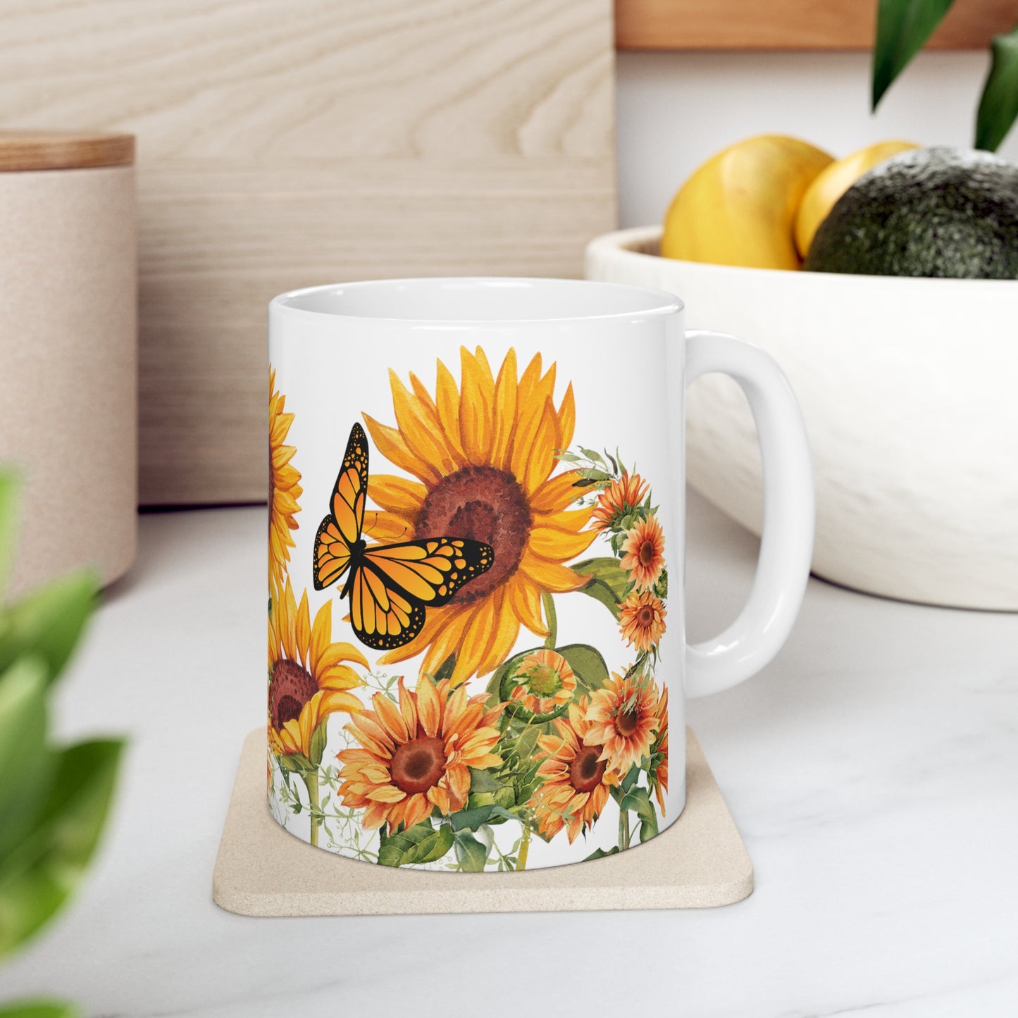 Sunflower Coffee Mug Sunflowers Cup Gift for Mom