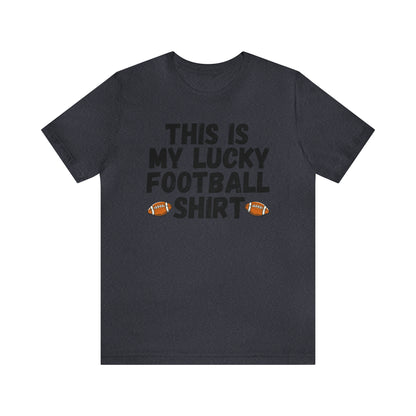 My Lucky Football Shirt Game Day T-Shirt Football Fan Tee