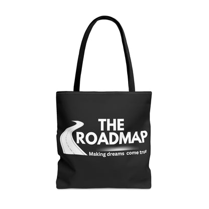 The RoadMap - Tote Bag (AOP) (MAKING DREAMS COME TRUE) White Design