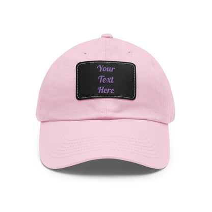 Personalized Dad Hat Custom Low-Profile Dad Hat 24 Color Variations