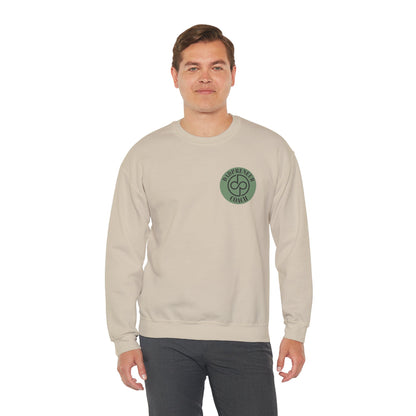 Dadpreneur - Unisex Heavy Blend™ Crewneck Sweatshirt (DADPRENEUR COACH LOGO)