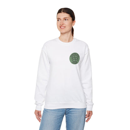 Dadpreneur - Unisex Heavy Blend™ Crewneck Sweatshirt (DADPRENEUR COACH LOGO)