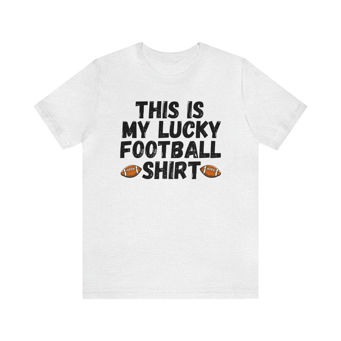 My Lucky Football Shirt Game Day T-Shirt Football Fan Tee