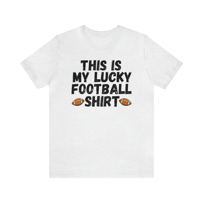 My Lucky Football Shirt Game Day T-Shirt Football Fan Tee