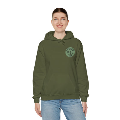 Dadpreneur - Unisex Heavy Blend™ Hooded Sweatshirt (DADPRENEUR COACH LOGO)