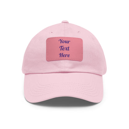 Personalized Dad Hat Custom Low-Profile Dad Hat 24 Color Variations