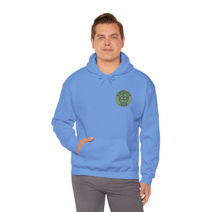 Dadpreneur - Unisex Heavy Blend™ Hooded Sweatshirt (DADPRENEUR COACH LOGO)