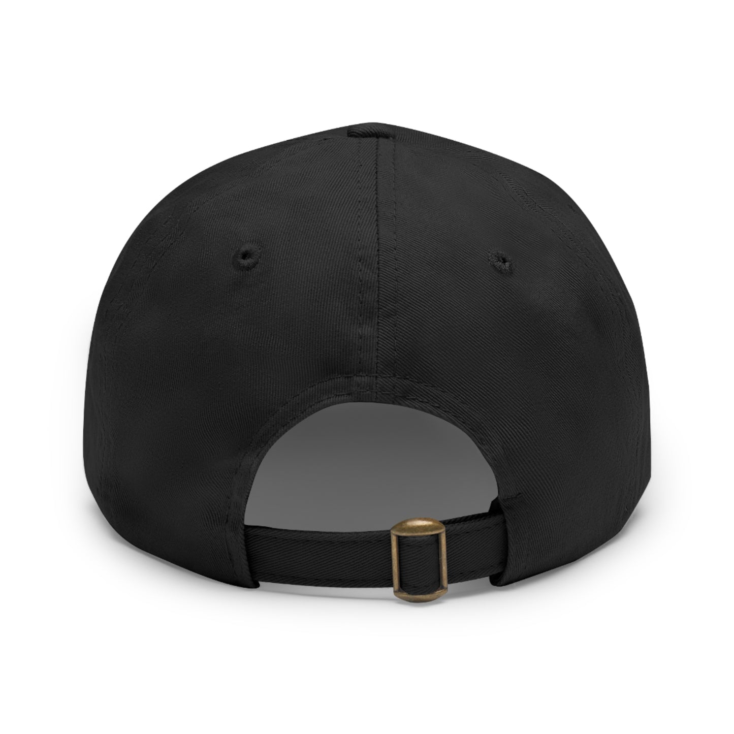 The RoadMap - Dad Hat with Leather Patch (MAKING DREAMS COME TRUE) Rectangle w/Black Design