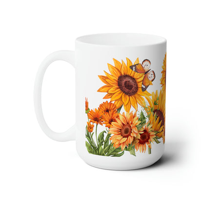 Sunflower Coffee Mug Sunflowers Cup Gift for Mom