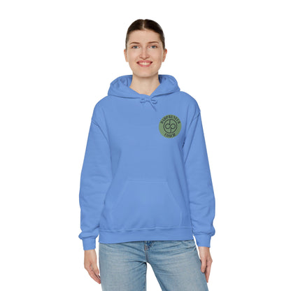 Dadpreneur - Unisex Heavy Blend™ Hooded Sweatshirt (DADPRENEUR COACH LOGO)