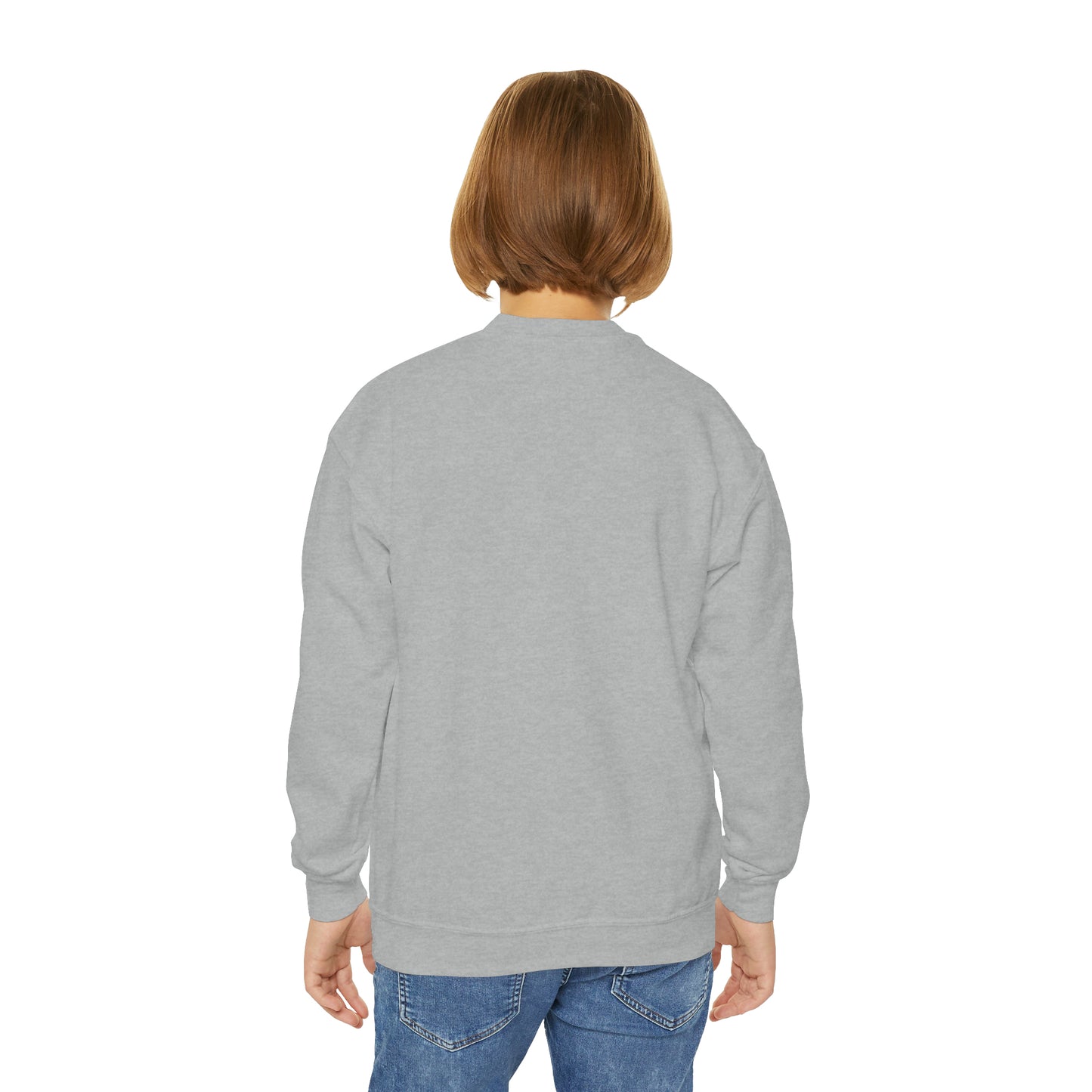 Dadpreneur/RoadMap - Youth Crewneck Sweatshirt (MOMMY'S INSPIRATION)