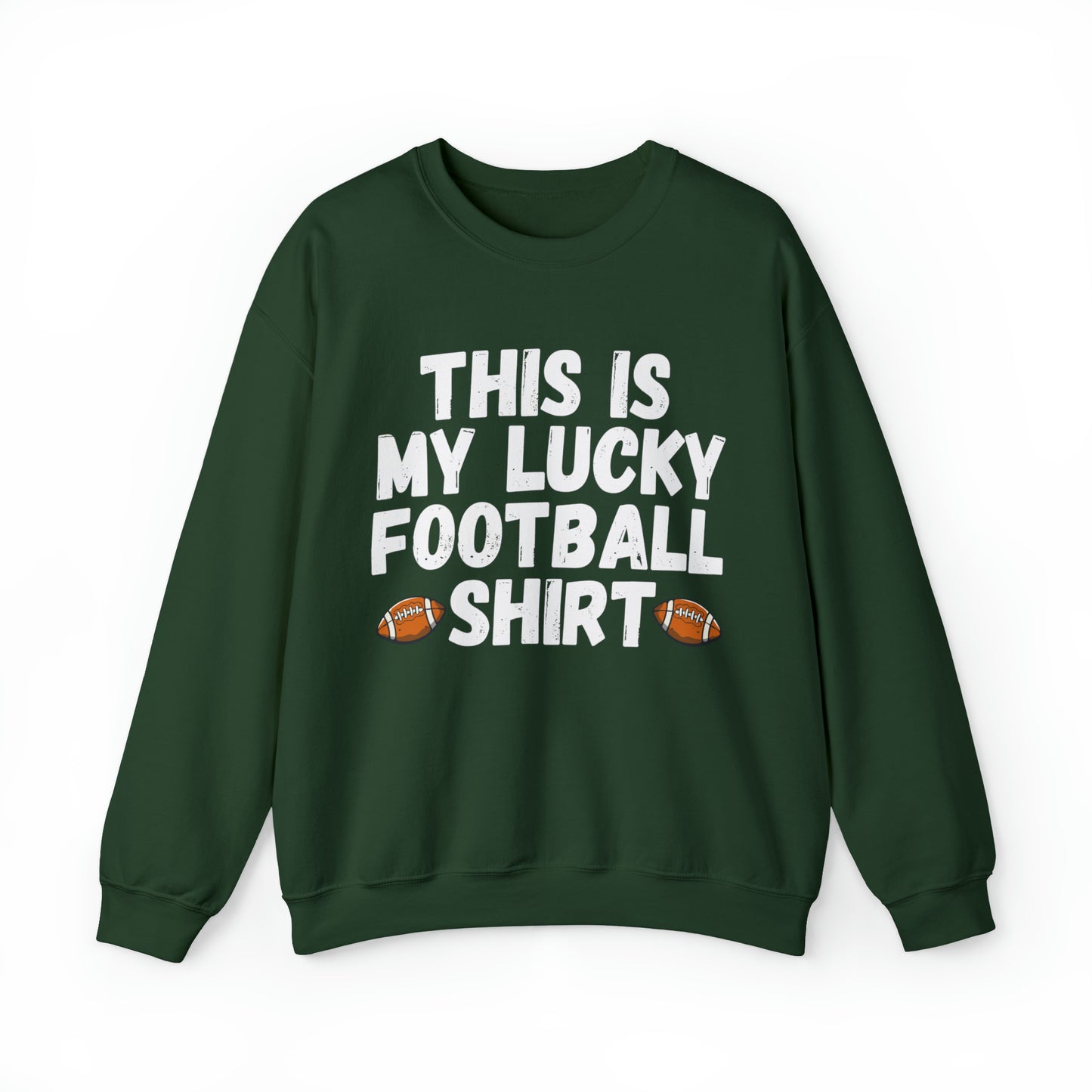 My Lucky Football Shirt Football Game Day Sweatshirt For Football Fan Outfit