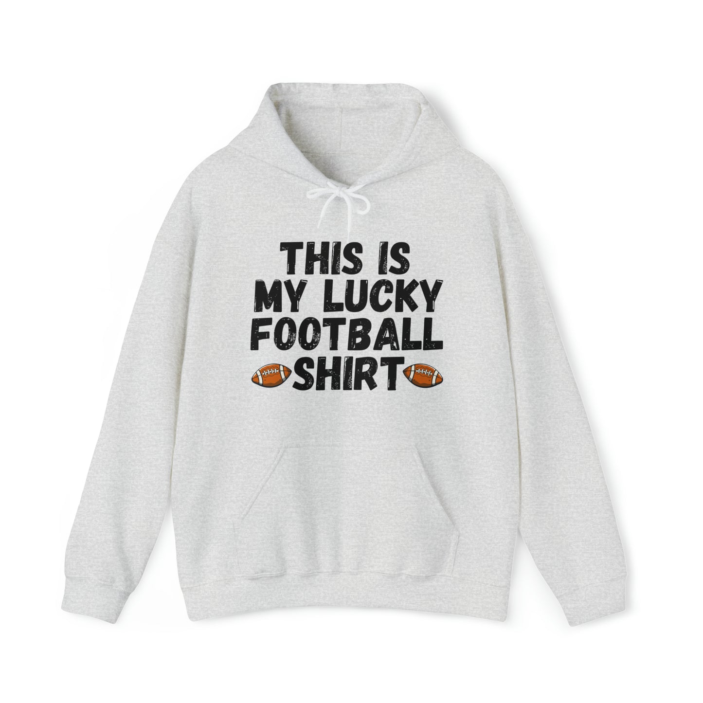 My Lucky Football Shirt Football Game Day Hoodie For Football Fan Outfit