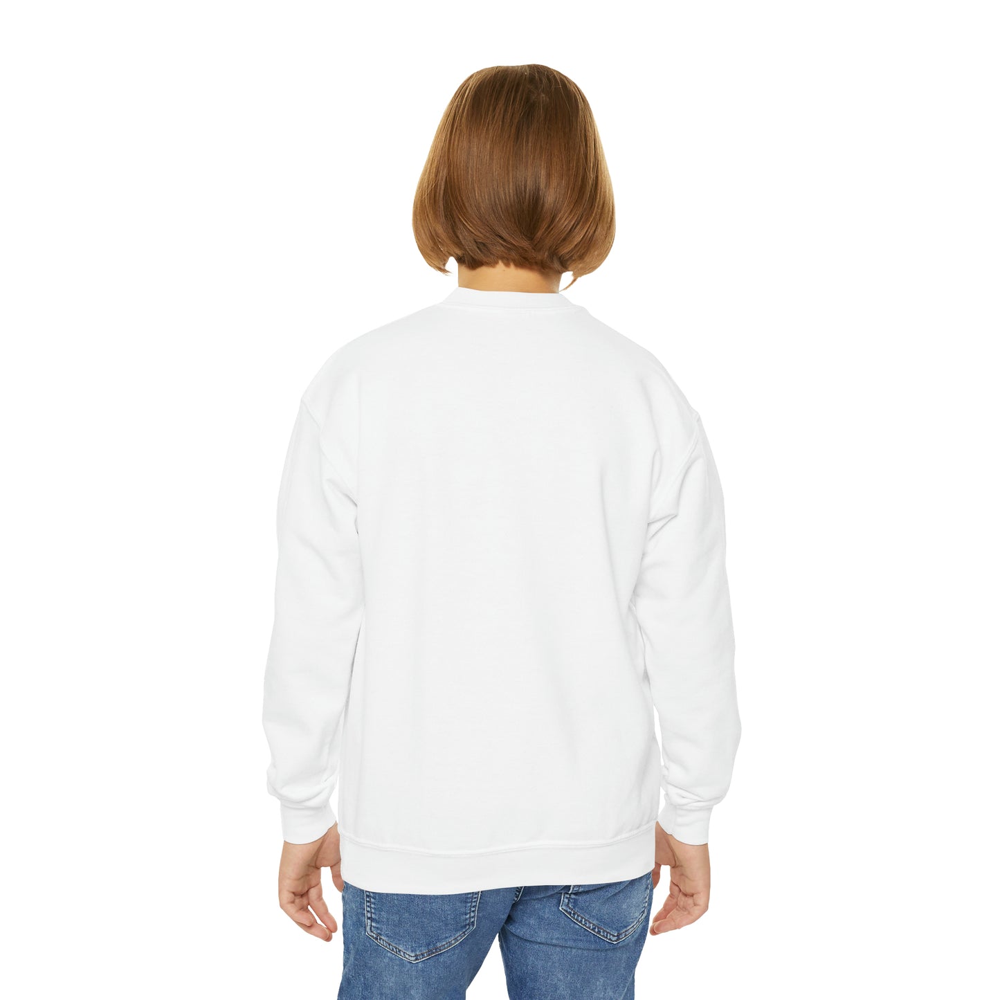 Dadpreneur/RoadMap - Youth Crewneck Sweatshirt (MOMMY'S INSPIRATION)