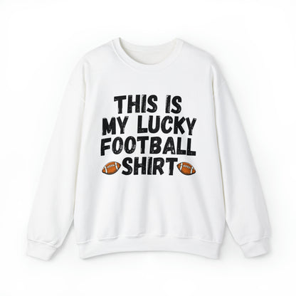 My Lucky Football Shirt Football Game Day Sweatshirt For Football Fan Outfit