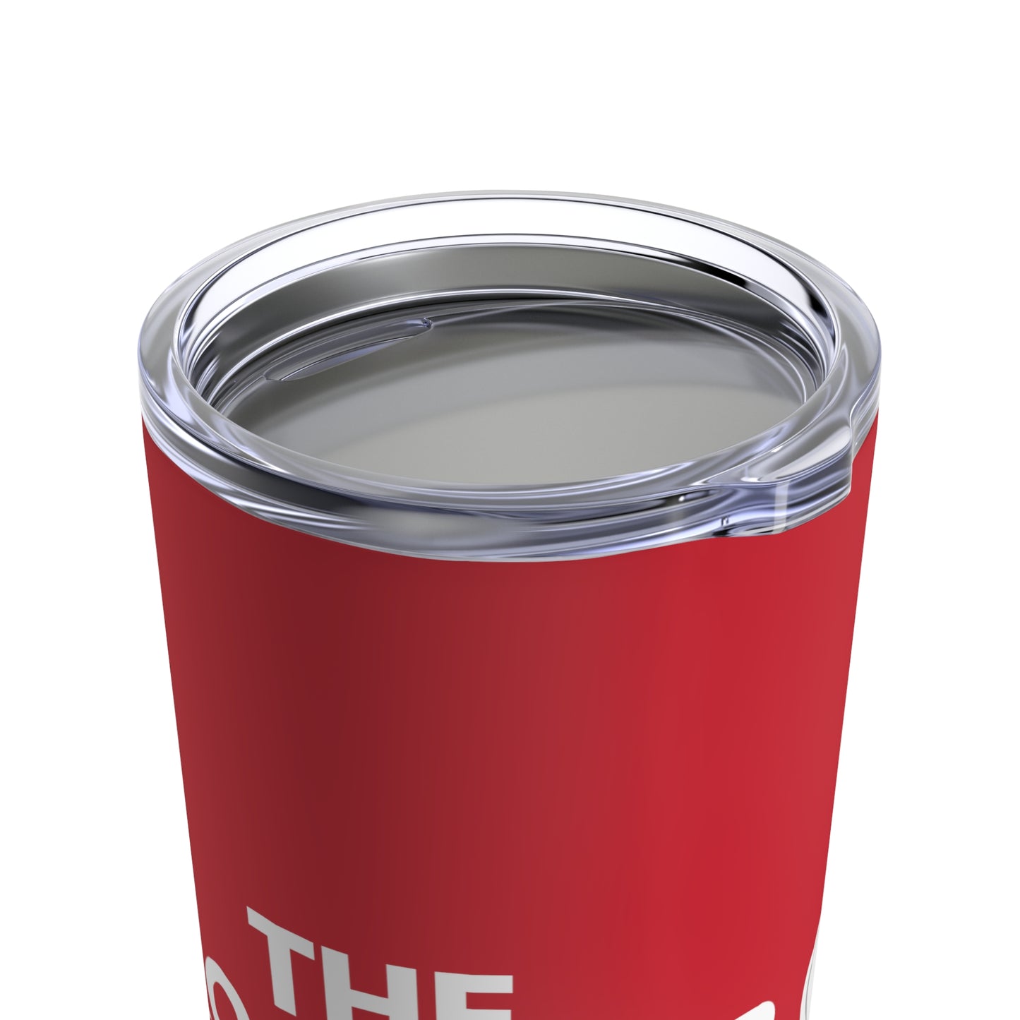 The RoadMap - Tumbler 20oz (MAKING DREAMS COME TRUE) Red w/White Design