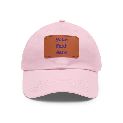 Personalized Dad Hat Custom Low-Profile Dad Hat 24 Color Variations