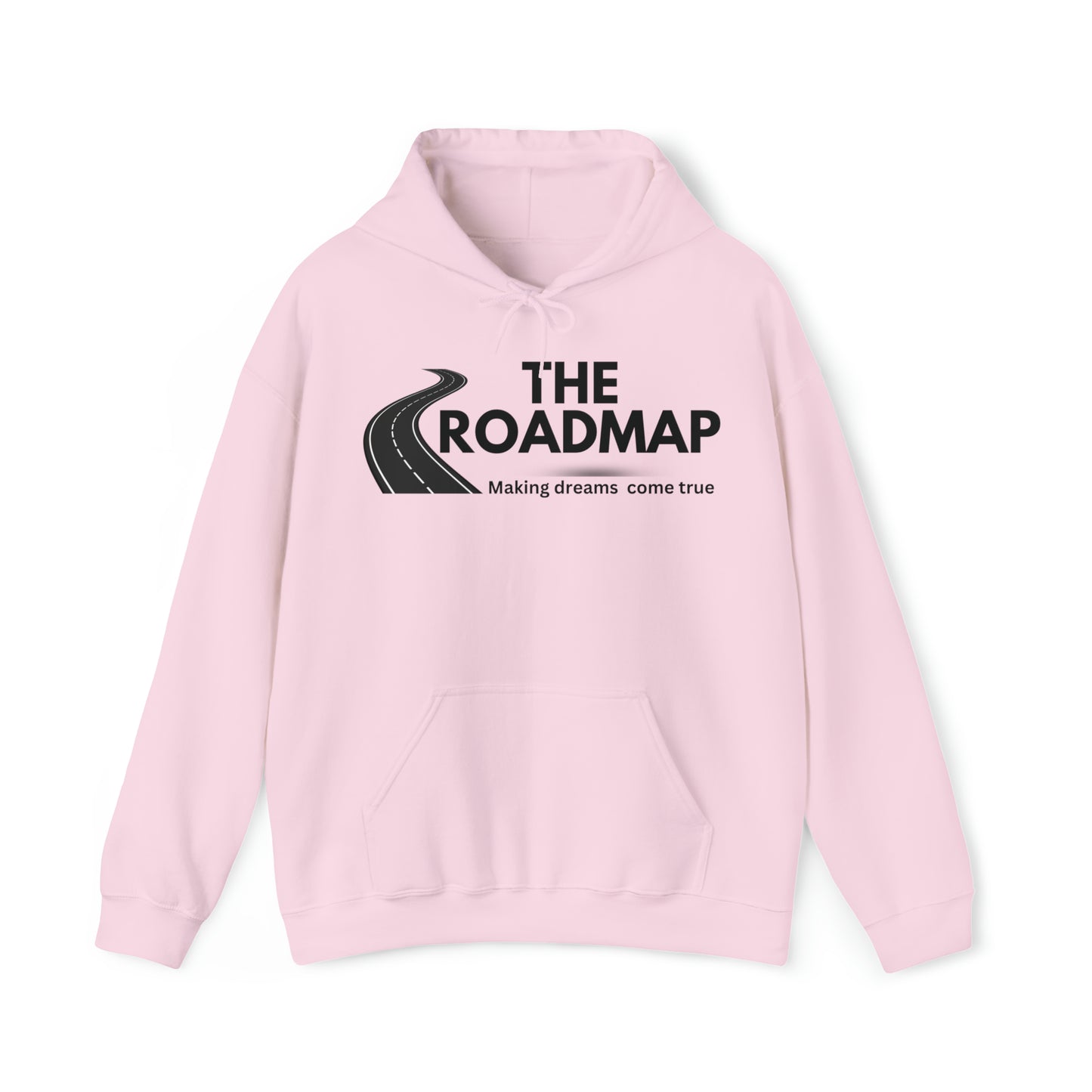 The RoadMap - Unisex Heavy Blend™ Hooded Sweatshirt (MAKING DREAMS COME TRUE) Black Design