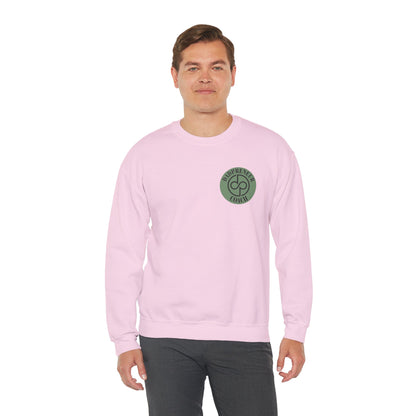 Dadpreneur - Unisex Heavy Blend™ Crewneck Sweatshirt (DADPRENEUR COACH LOGO)