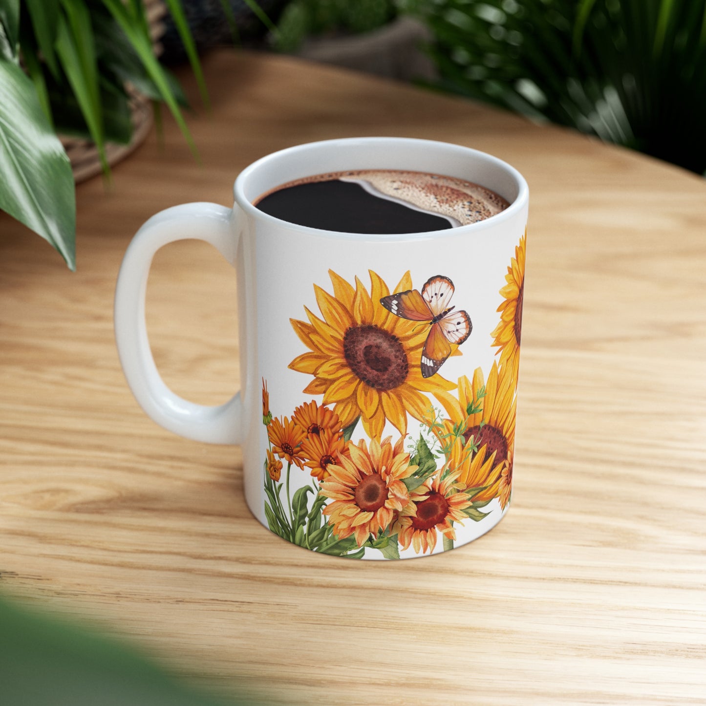 Sunflower Coffee Mug Sunflowers Cup Gift for Mom