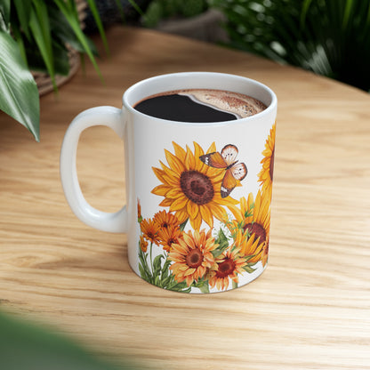 Sunflower Coffee Mug Sunflowers Cup Gift for Mom