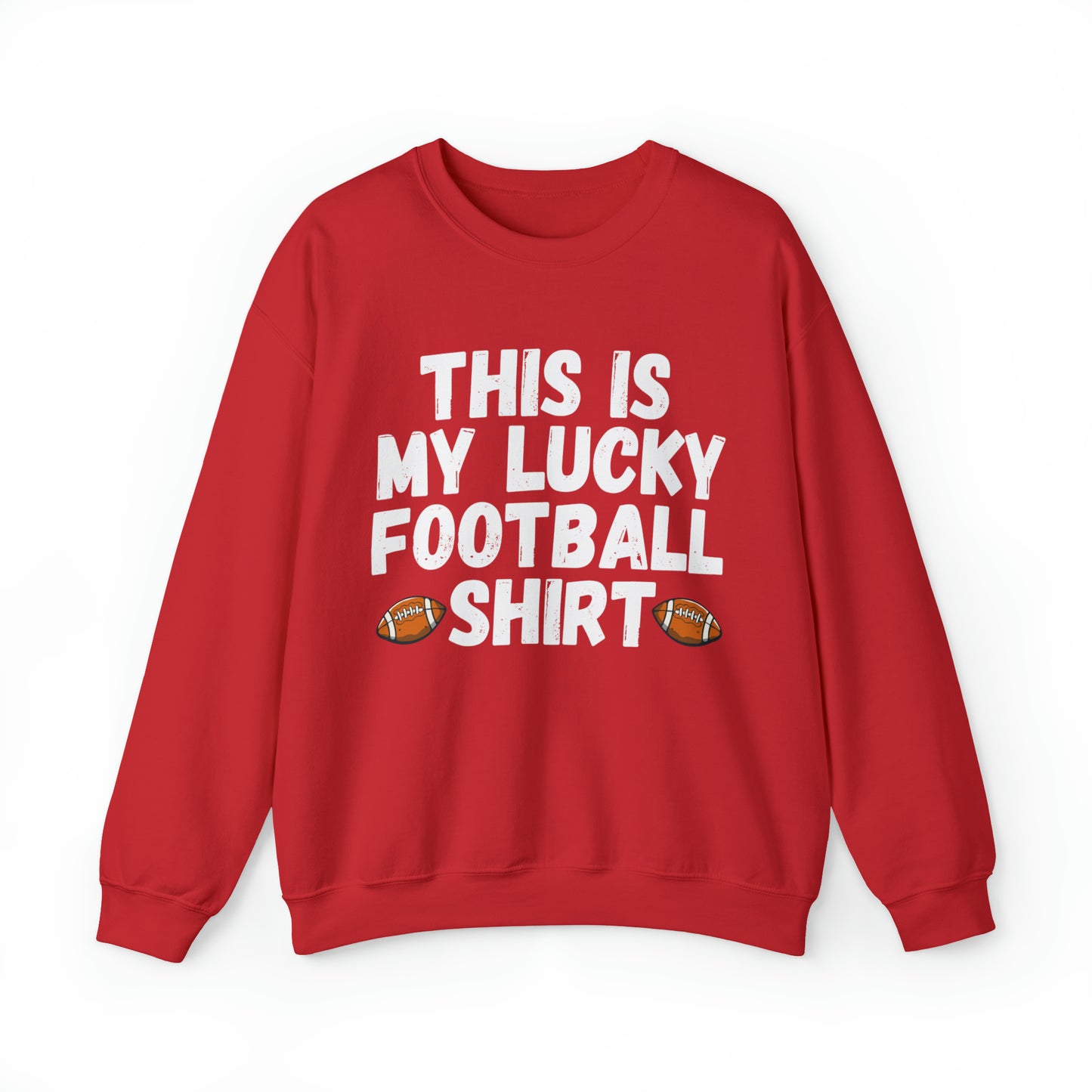 My Lucky Football Shirt Football Game Day Sweatshirt For Football Fan Outfit