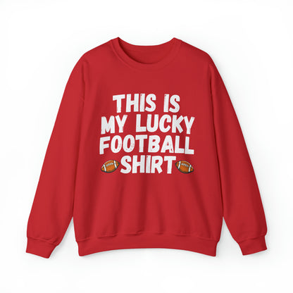 My Lucky Football Shirt Football Game Day Sweatshirt For Football Fan Outfit