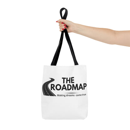 The RoadMap - Tote Bag (AOP) (MAKING DREAMS COME TRUE) Black Design