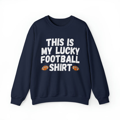 My Lucky Football Shirt Football Game Day Sweatshirt For Football Fan Outfit