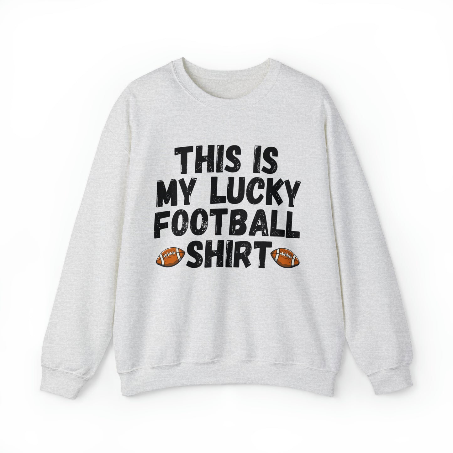 My Lucky Football Shirt Football Game Day Sweatshirt For Football Fan Outfit