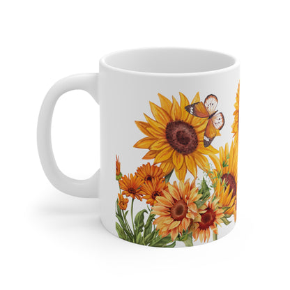 Sunflower Coffee Mug Sunflowers Cup Gift for Mom