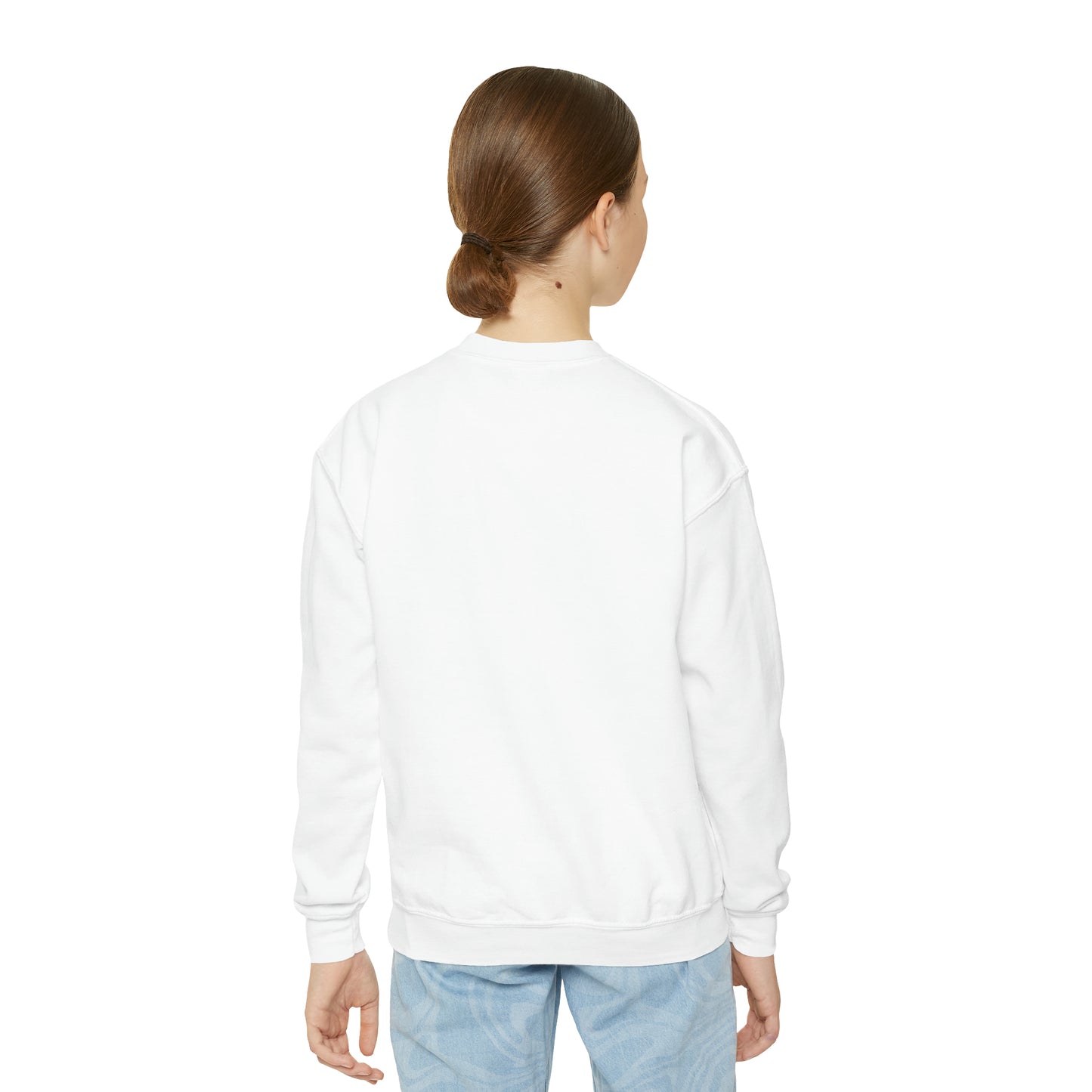 Dadpreneur/RoadMap - Youth Crewneck Sweatshirt (MOMMY'S INSPIRATION)