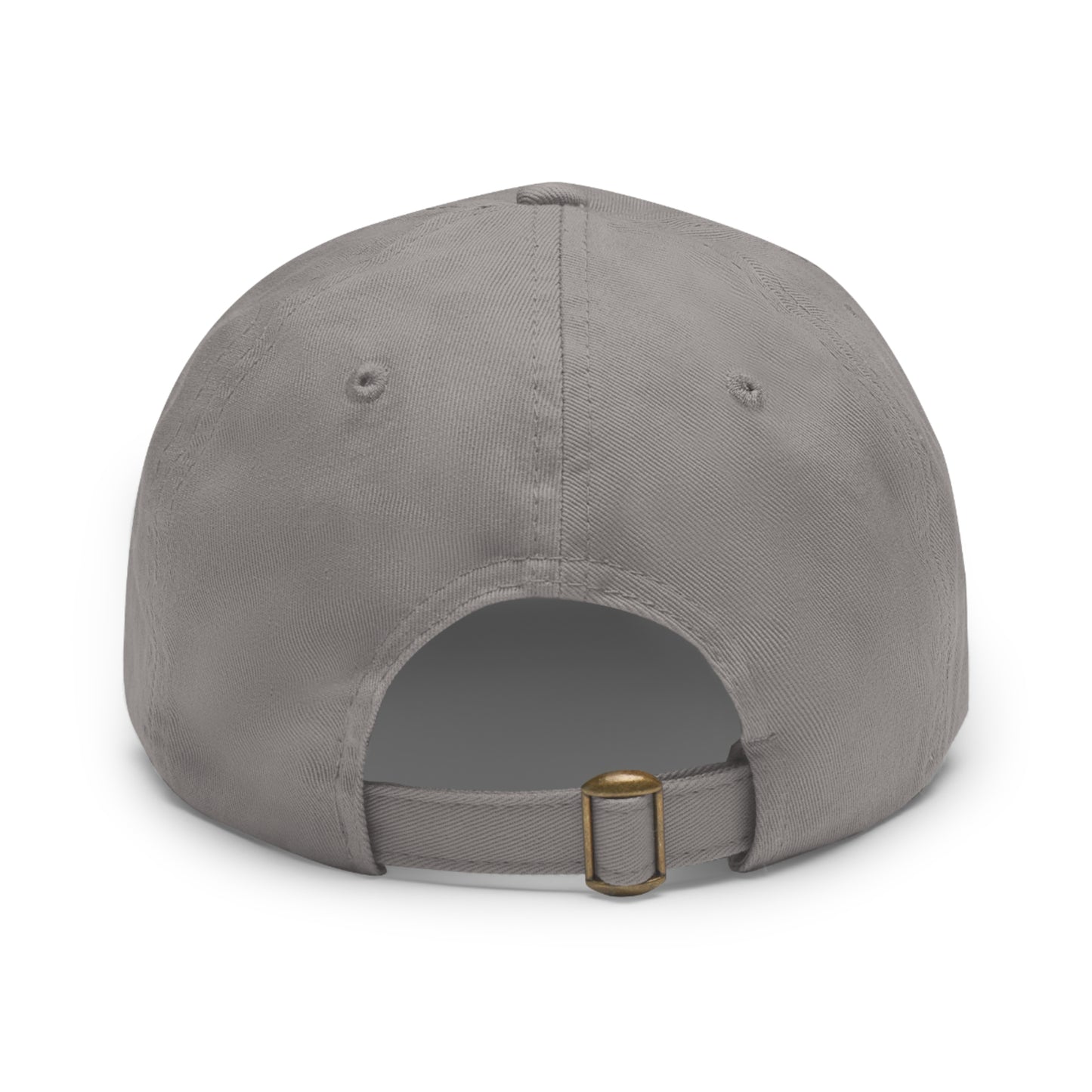 The RoadMap - Dad Hat with Leather Patch (MAKING DREAMS COME TRUE) Rectangle w/White Design