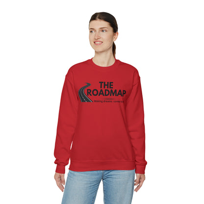 The RoadMap - Unisex Heavy Blend™ Crewneck Sweatshirt (MAKING DREAMS COME TRUE) Black Design