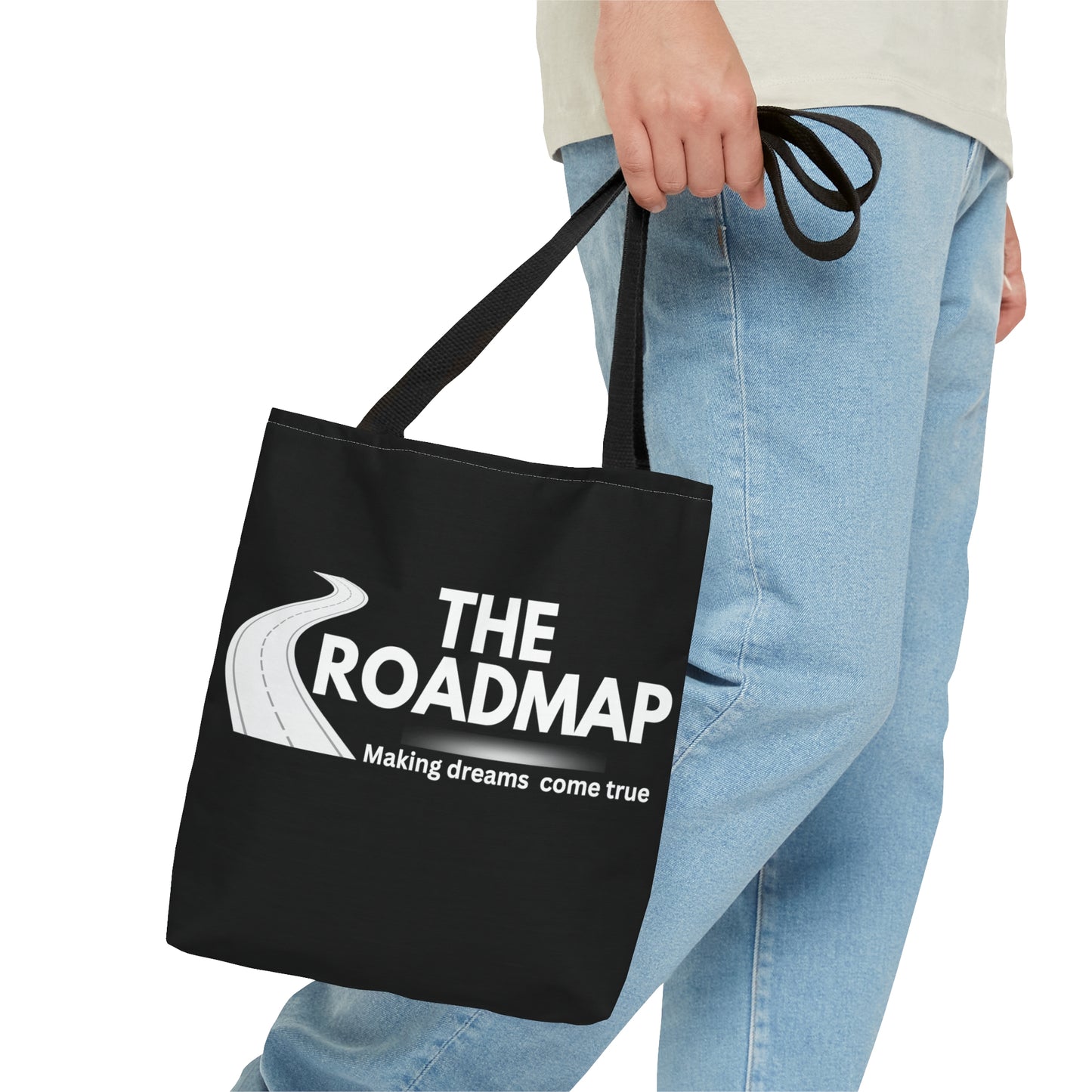 The RoadMap - Tote Bag (AOP) (MAKING DREAMS COME TRUE) White Design