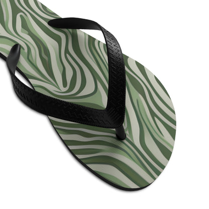 Unisex Flipflops Camo Swirl