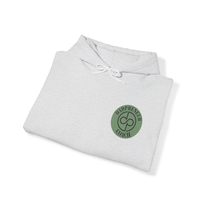 Dadpreneur - Unisex Heavy Blend™ Hooded Sweatshirt (DADPRENEUR COACH LOGO)