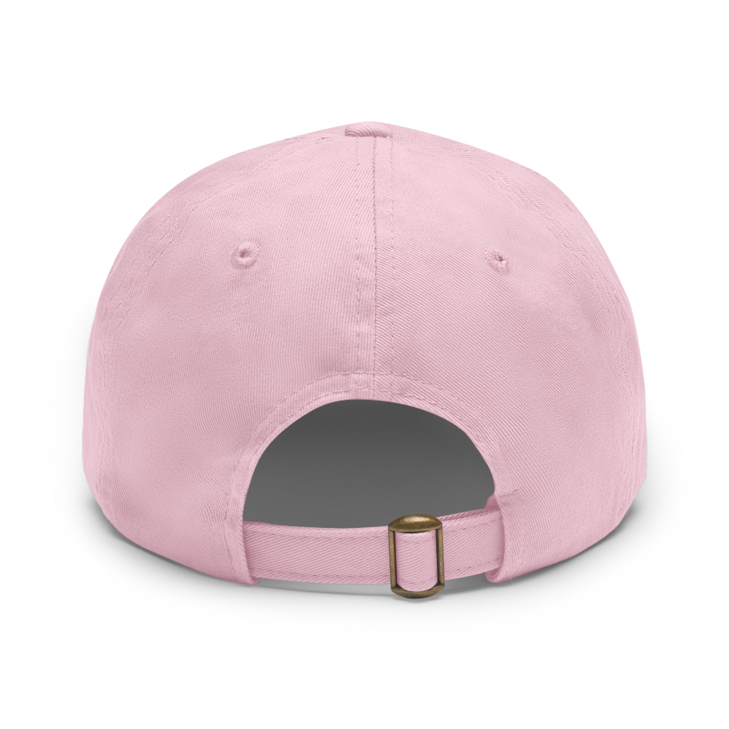 Dadpreneur - Dad Hat with Leather Patch (DADPRENEUR COACH LOGO) Round