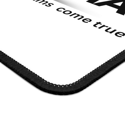 The RoadMap - Mouse Pad (MAKING DREAMS COME TRUE) White w/Black Design