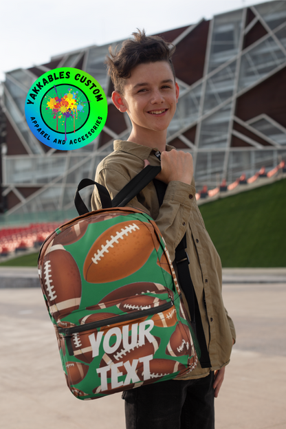 Personalized Football Backpack Football Bag