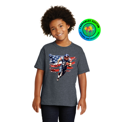 Kids Football Player T-shirt